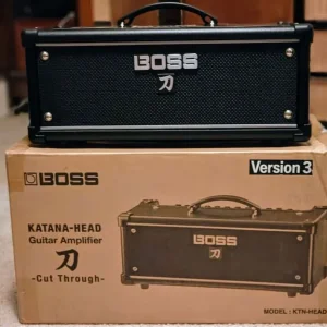 Boss Katana 100 Mk1 Amplifier Head with New Airstep KAT Foot Controller