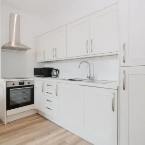 1-bedroom flat with modern furnishings, second floor, in Turriff, Aberdeenshire - Image 4