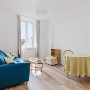 1-bedroom flat with modern furnishings, second floor, in Turriff, Aberdeenshire