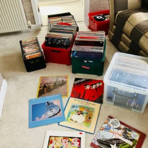 vinyl records collection