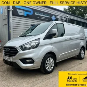 2021 Ford Transit Custom 280 EcoBlue Limited Panel Van Diesel Manual