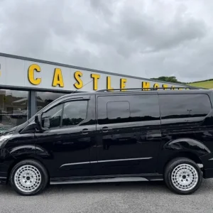 2022 Ford Transit Custom 2.0 EcoBlue 300 Limited Crew Van in Black - Image 4