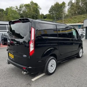 2022 Ford Transit Custom 2.0 EcoBlue 300 Limited Crew Van in Black - Image 7