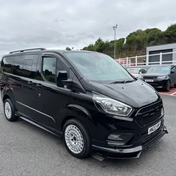 2022 Ford Transit Custom 2.0 EcoBlue 300 Limited Crew Van in Black