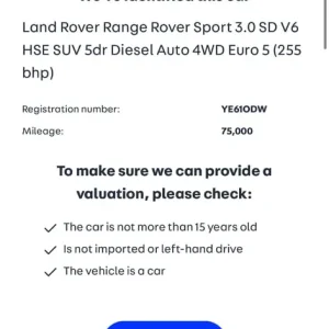 2011 Range Rover Sport Estate, 5-door, semi-auto - Image 2