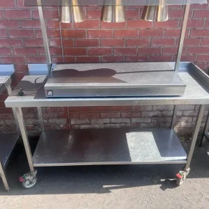 Metal food preparation benches - Image 2