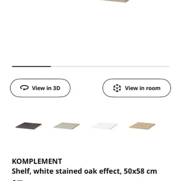 Ikea PAX wardrobe 50cmx58cmx201cm