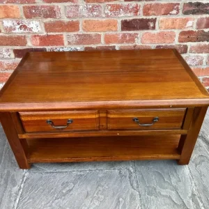 Solid Pine Double-Sided Coffee Table - Image 3
