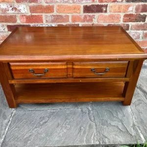 Solid Pine Double-Sided Coffee Table - Image 4