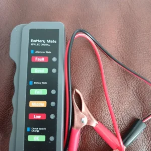 Car battery tester