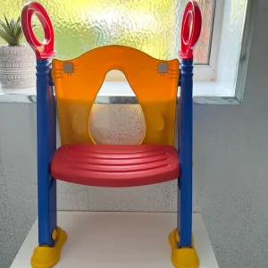Toddlers potty training toilet seat with step - Image 5