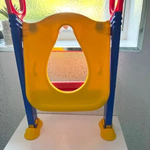 Toddlers potty training toilet seat with step - Image 6