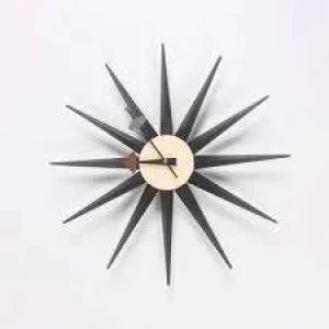 48cm Sun Clock with Black Poles