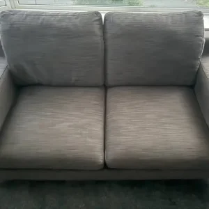 Grey 2 seater sofa