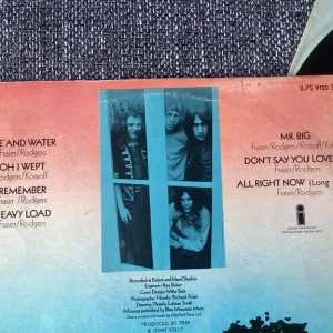 Fire and Water LP record - Image 3