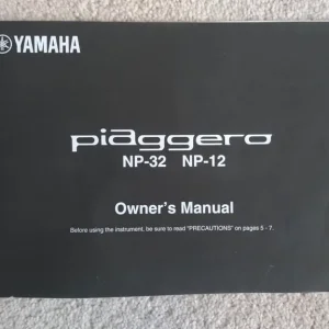 Yamaha Piaggero NP-12 keyboard with stand and box - Image 2