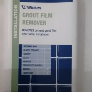 Kitchen bathroom tiling grout film remover from Wickes