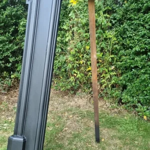 Original Victorian cast iron fireplace surround circa 1890s - Image 8