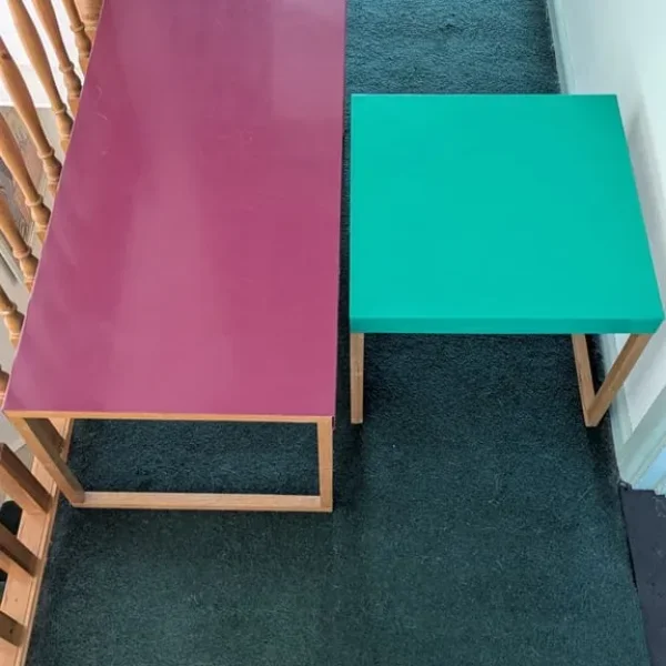 Coffee tables set of two