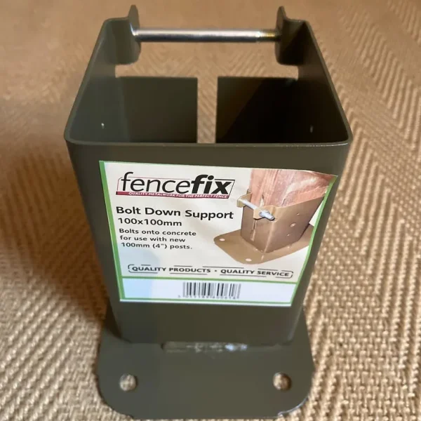 Fence Fix Bolt Down Support / Post