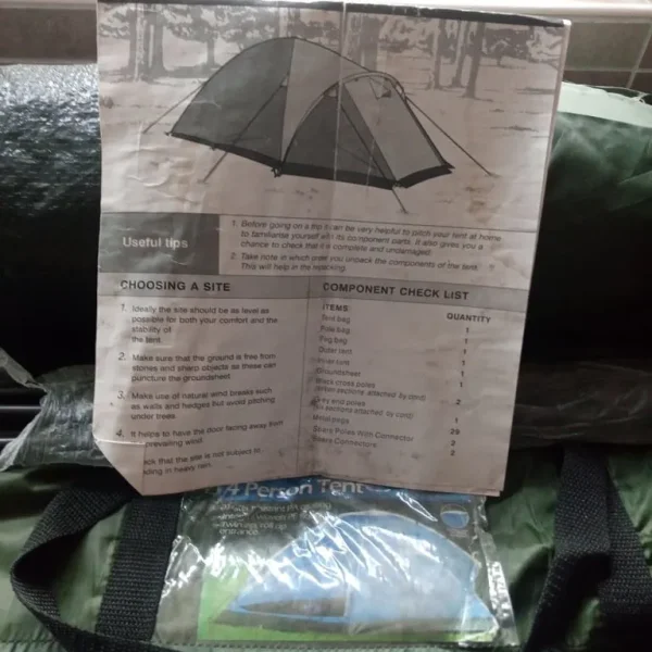 4 man tent