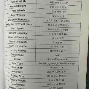 Aeron Li mobility scooter - Image 4