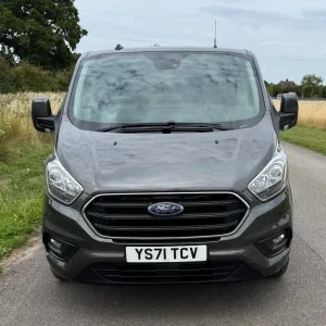 2022 Ford Transit Custom 2.0TDCi Limited 130PS SWB Grey Auto Van - Image 3