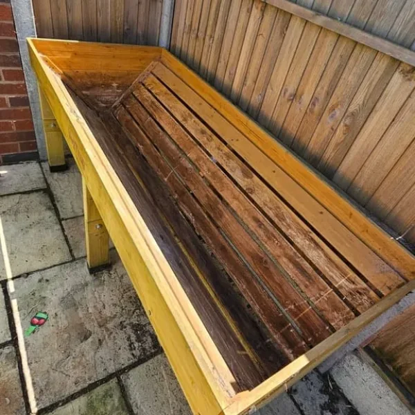 Veg Trug wooden planter