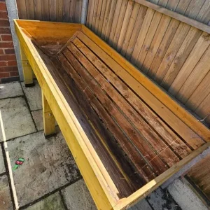 Veg Trug wooden planter