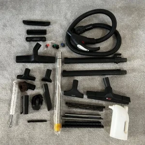 POLTI Vaporetto Lecoaspira 712 Steam Vacuum Cleaner with Accessories, Manual and DVD - Image 3