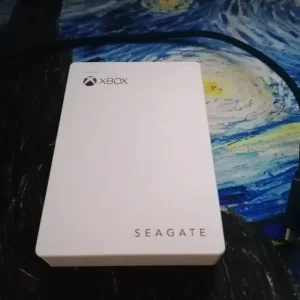 Seagate 4TB Xbox External Hard Drive White