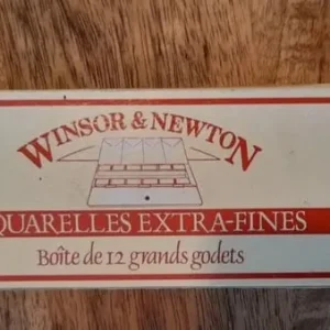 Windsor and Newton Vintage Metal Art Box Water Colours - Image 6