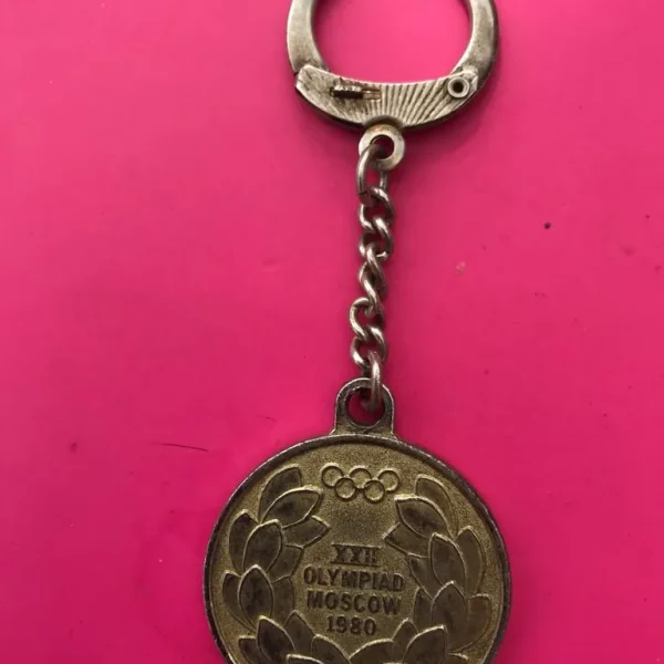 Manns Olympiad 1980 key fob