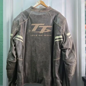 JTS TT Genuine Leather Jacket with Padding - Image 2
