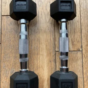 1kg Hex Weight Dumbbells - Image 2