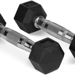 1kg Hex Weight Dumbbells - Image 6
