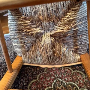 Wicker Dining Chairs x 4 - Image 7