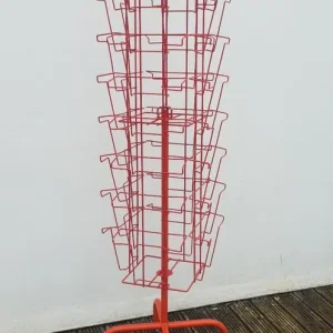 Vintage 60s Magazine Rack - Image 2