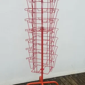 Vintage 60s Magazine Rack - Image 3