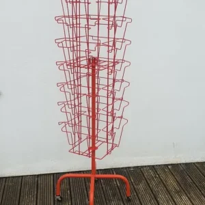 Vintage 60s Magazine Rack - Image 4