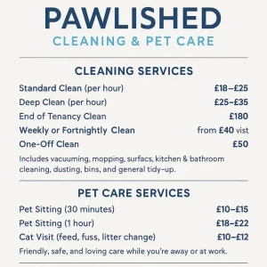 Pawlished cleaning and pet care services - Image 2