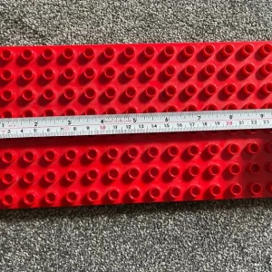 5 x Lego Duplo building base plates various sizes - Image 2