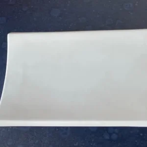 Patrizi white rectangular serving platter - Image 2