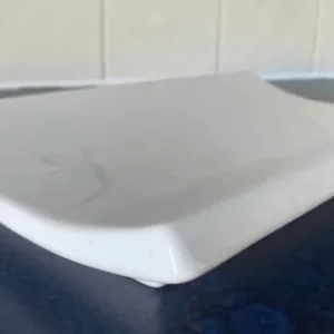 Patrizi white rectangular serving platter - Image 3