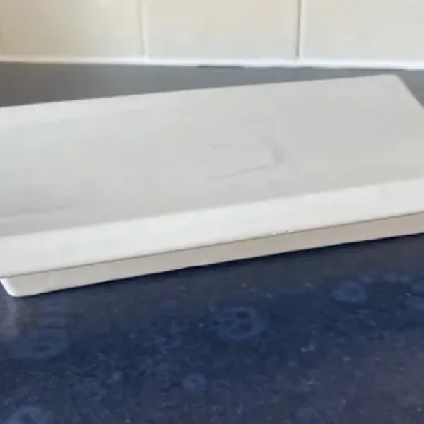 Patrizi white rectangular serving platter
