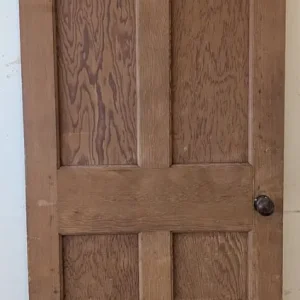 Retro Pine Wooden Panel Door - Image 2