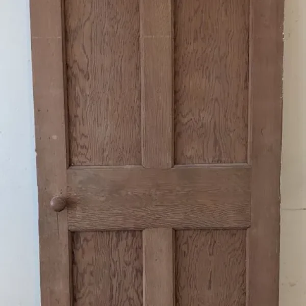 Retro Pine Wooden Panel Door