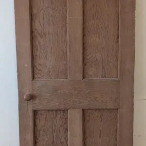 Retro Pine Wooden Panel Door