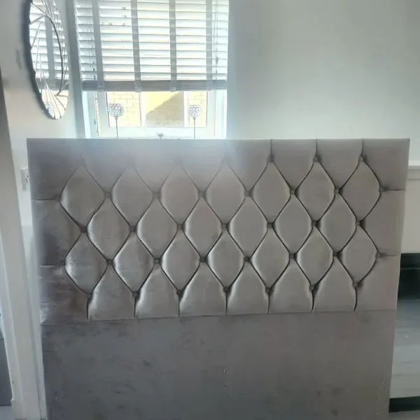 Plush headboard