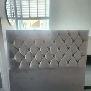 Plush headboard
